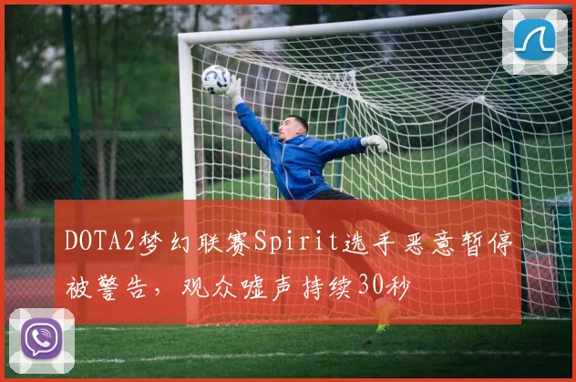 DOTA2梦幻联赛Spirit选手恶意暂停被警告，观众嘘声持续30秒